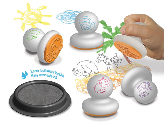 Os meus primeiros carimbos “Animais da savana”