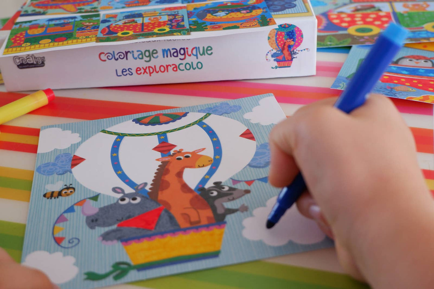 Desenhos para colorir mágicos, O Exploracolo