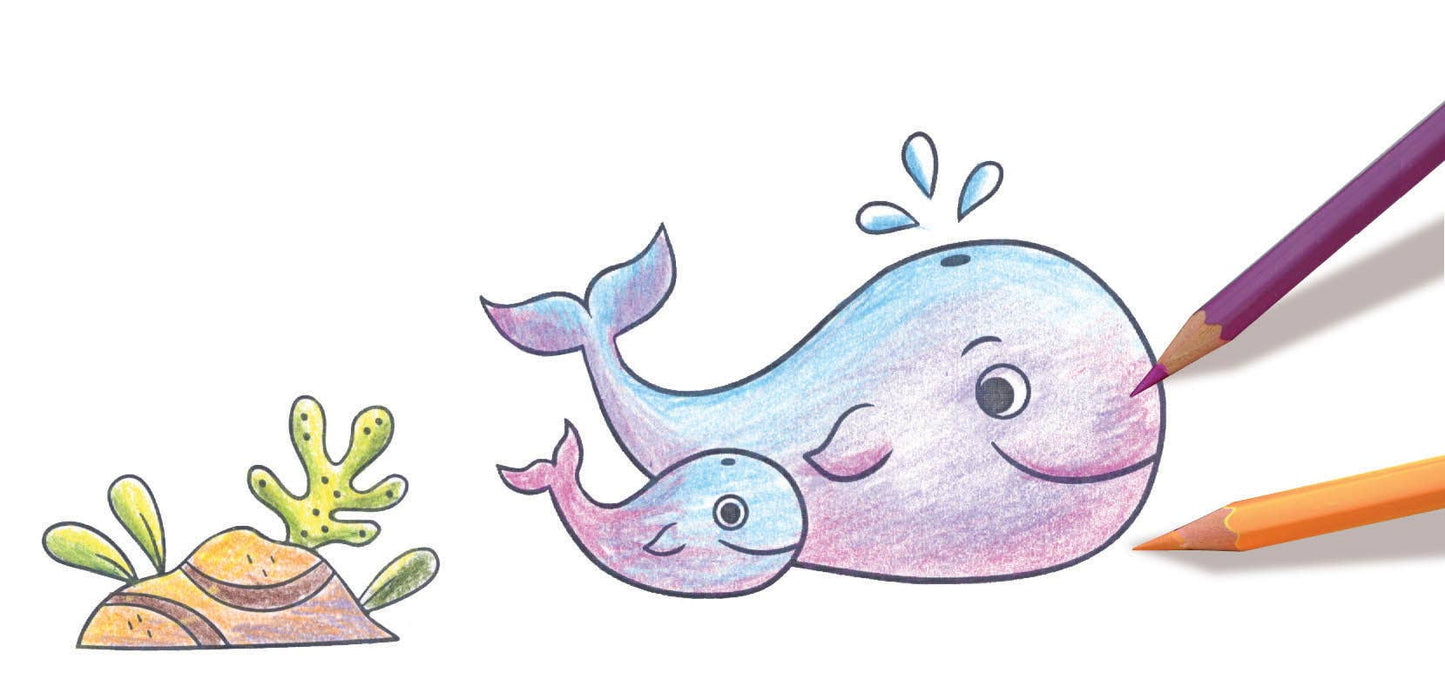 Personagens para carimbar: My Little Ocean