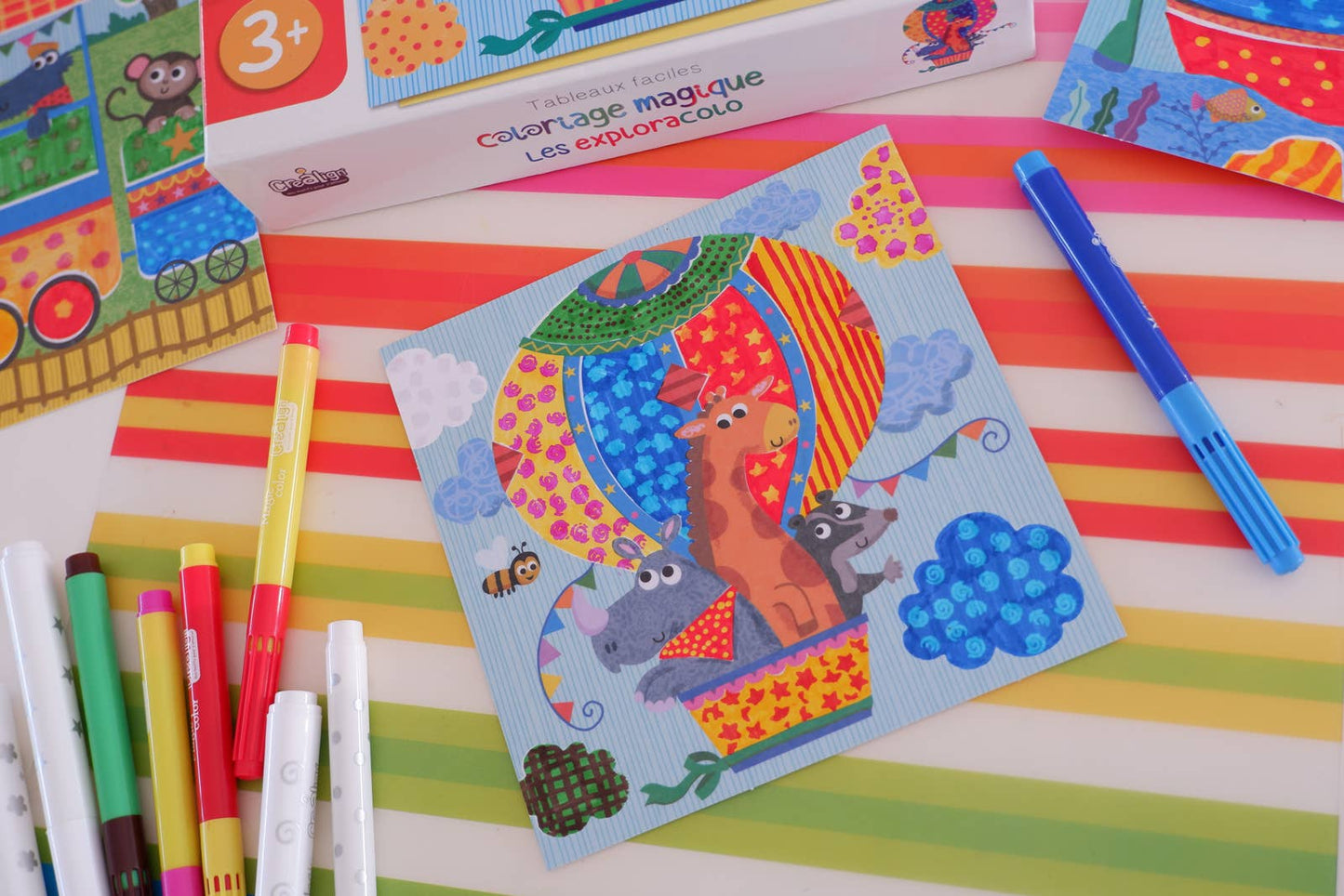 Desenhos para colorir mágicos, O Exploracolo