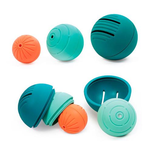 Ball-in-ball -3 bolas de encaixar