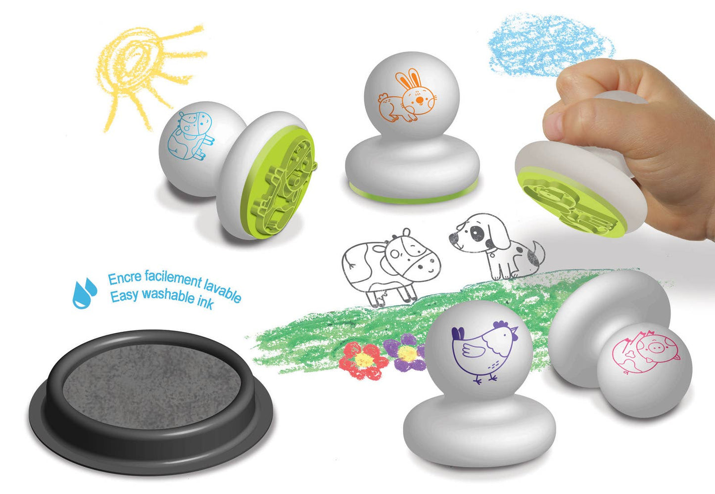 Os meus primeiros selos “Animais de Quinta”