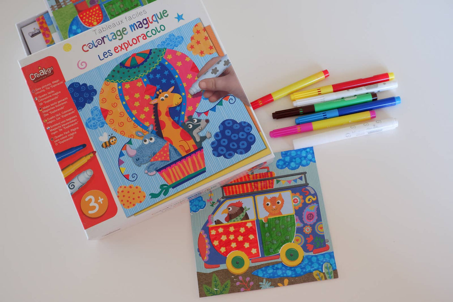Desenhos para colorir mágicos, O Exploracolo