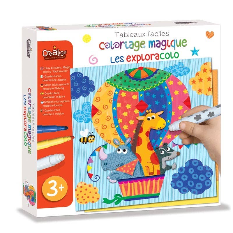 Desenhos para colorir mágicos, O Exploracolo